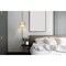 Z-Lite Counterpoint Pendant, 1-Light, 7.25 In.W x 6.75 In.H, Modern Gold/White 495P7-MGLD - alternate 2